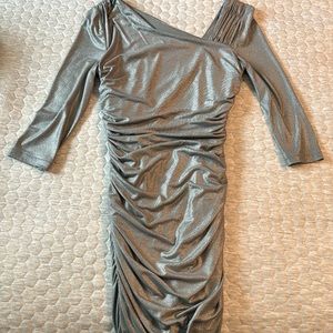 Silver sparkle dress